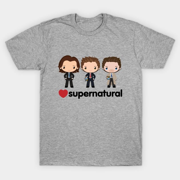 Love Supernatural T-Shirt by KYi